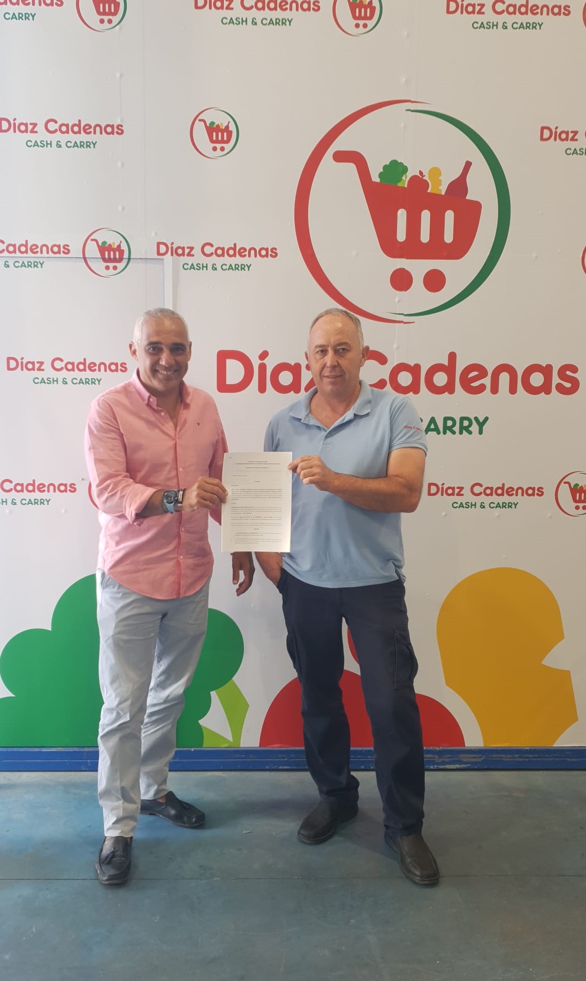 Acuerdo con la empresa de alimentación Diaz Cadenas